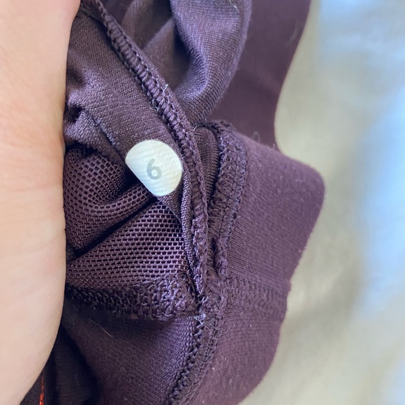 Lululemon Flow Y Bra Purple Size 6 - Picture 3 of 4